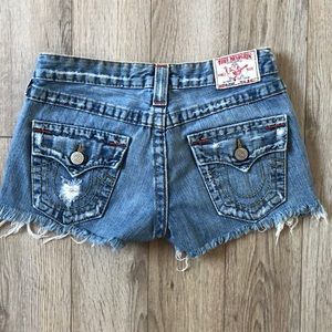 True Religion Joey cut off Shorts 26